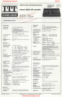 ITT Stereo-5600-hifi - Manual
